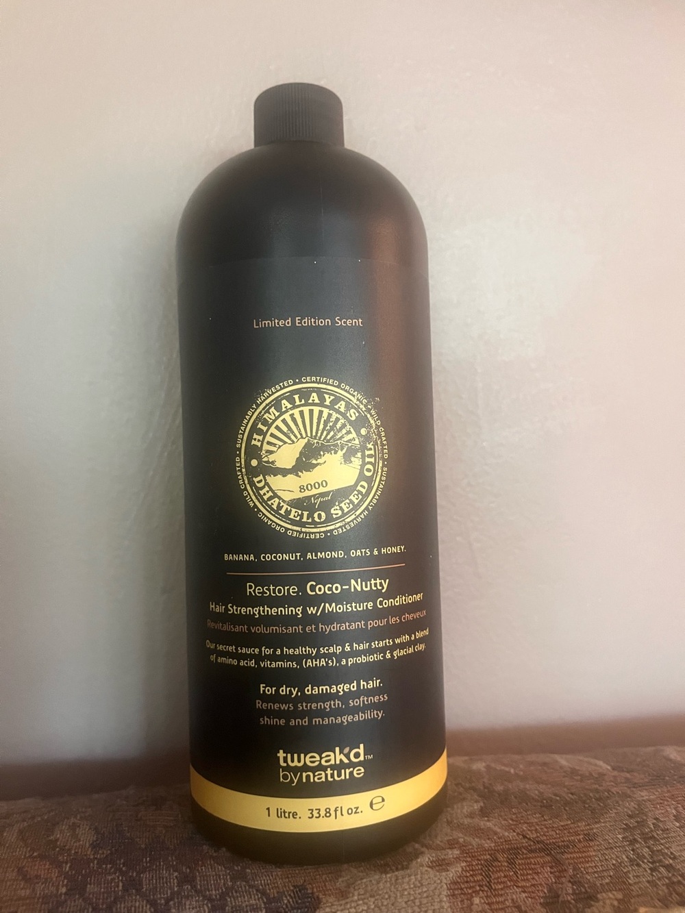 Restore Coco-Nutty Moisture Conditioner - Black/Gold